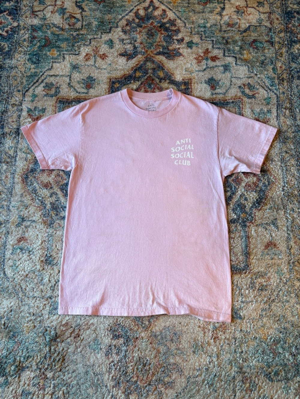 Anti Social Social Club Floral Logo T-shirt Medium